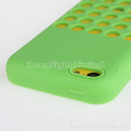 Official Colorful Soft Silicone cases for IPhone 5C